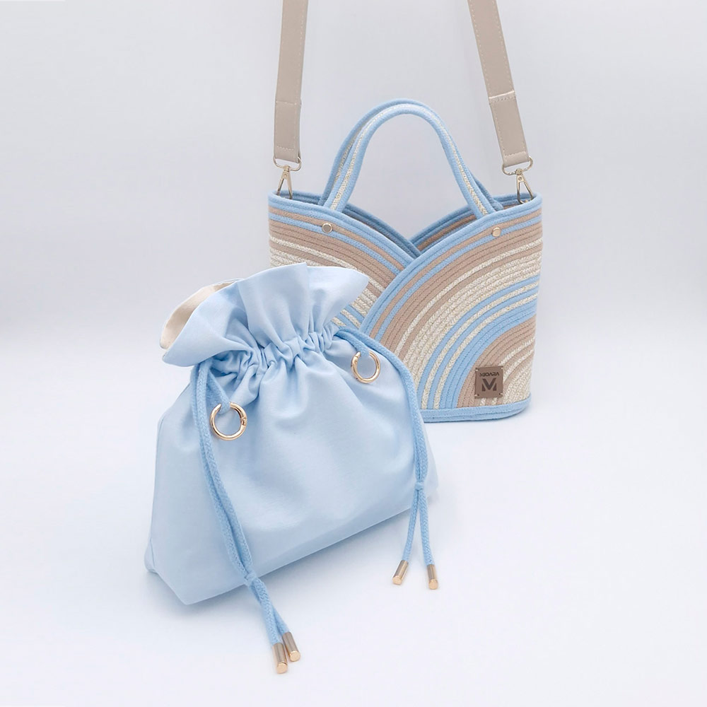 Bolso Paloma - Celeste - Imagen 4