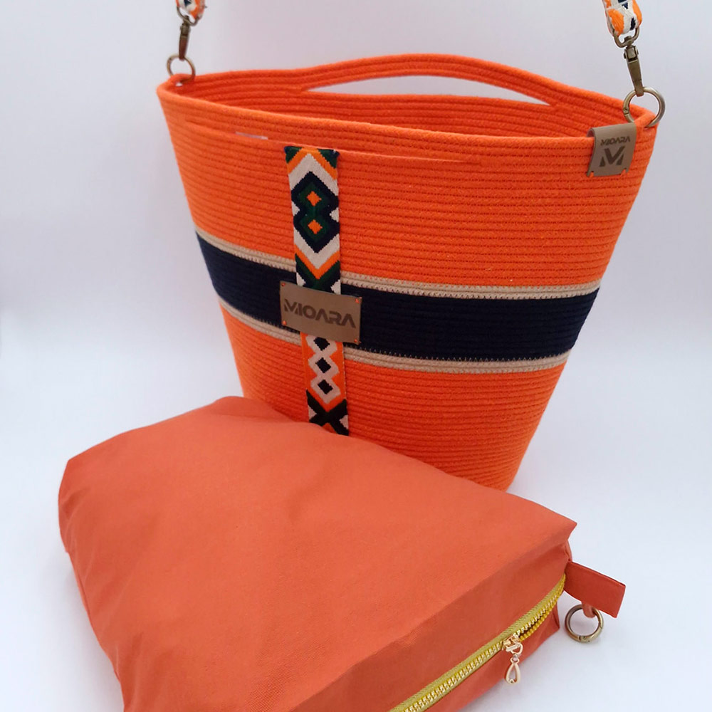 Capazo Lucía - Naranja - Imagen 7