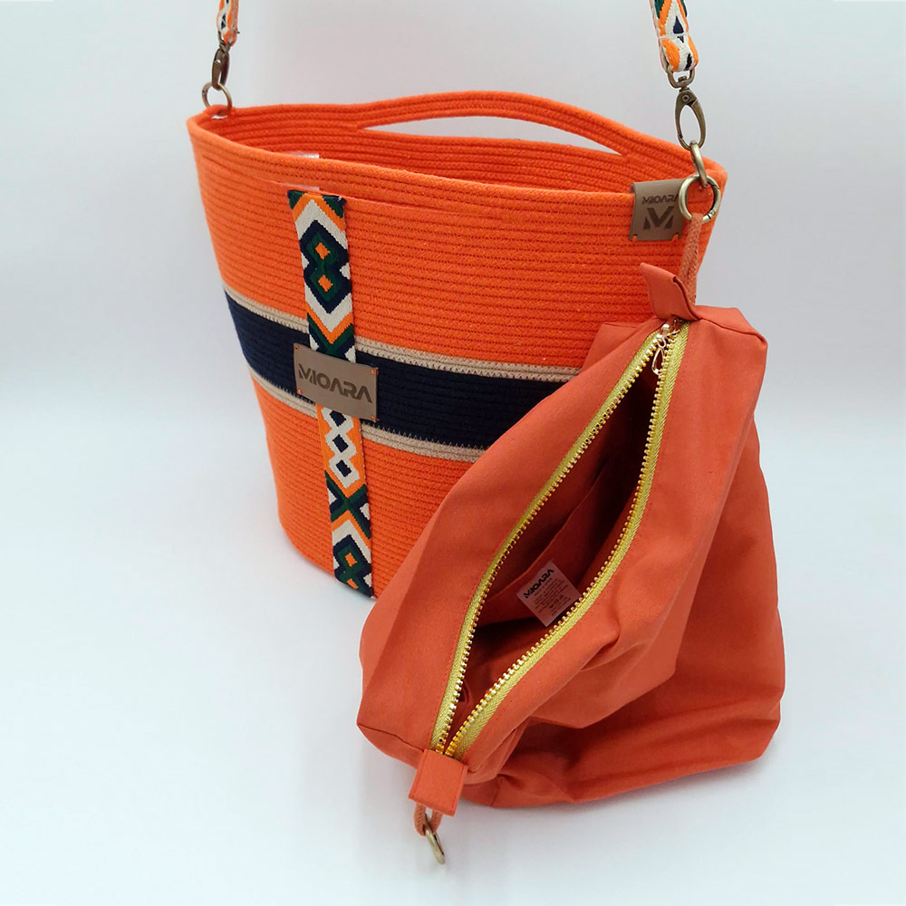 Capazo Lucía - Naranja - Imagen 2