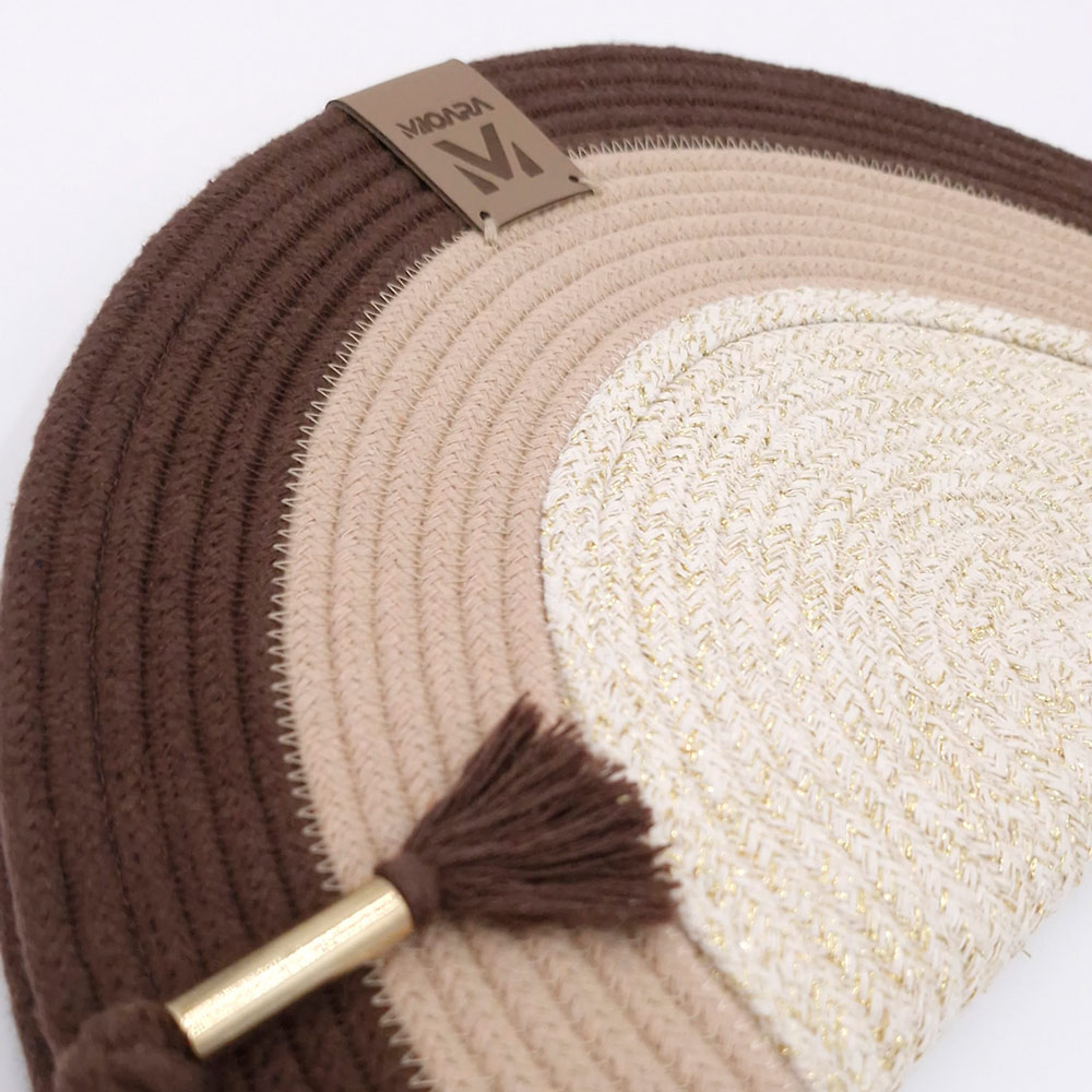 Bolso de mano Claudia - Tabaco - Imagen 6