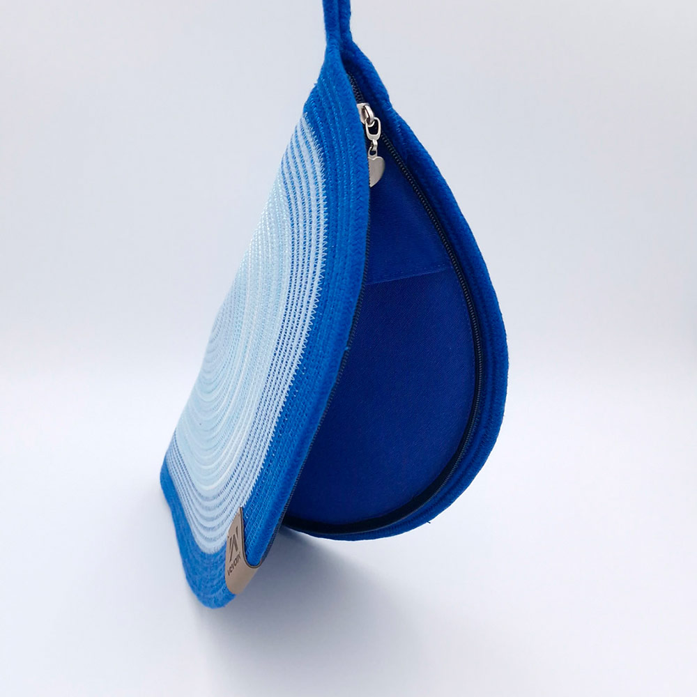 Bolso de mano Claudia - Azul - Imagen 5