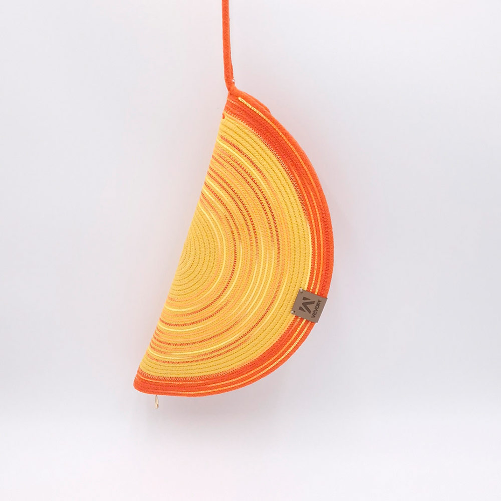 Bolso de mano Claudia - Naranja - Imagen 5