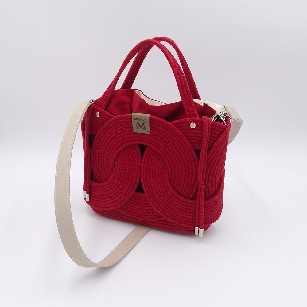 Bolso Alexandra - Granate - Imagen 2