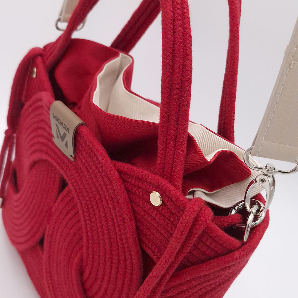 Bolso Alexandra - Granate - Imagen 3