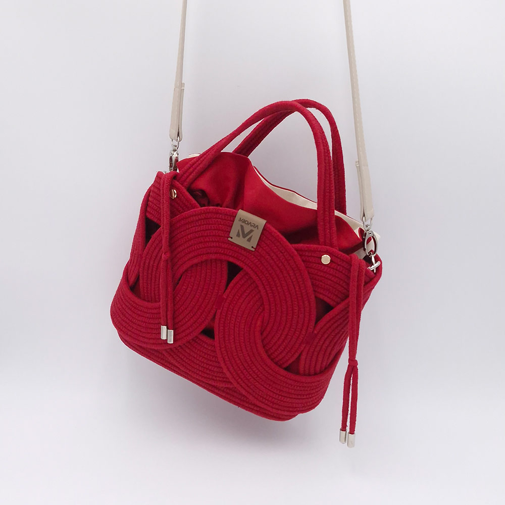 Bolso Alexandra - Granate - Imagen 7