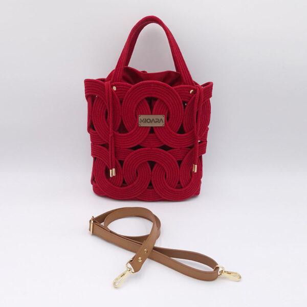 Bolso Alba - Granate