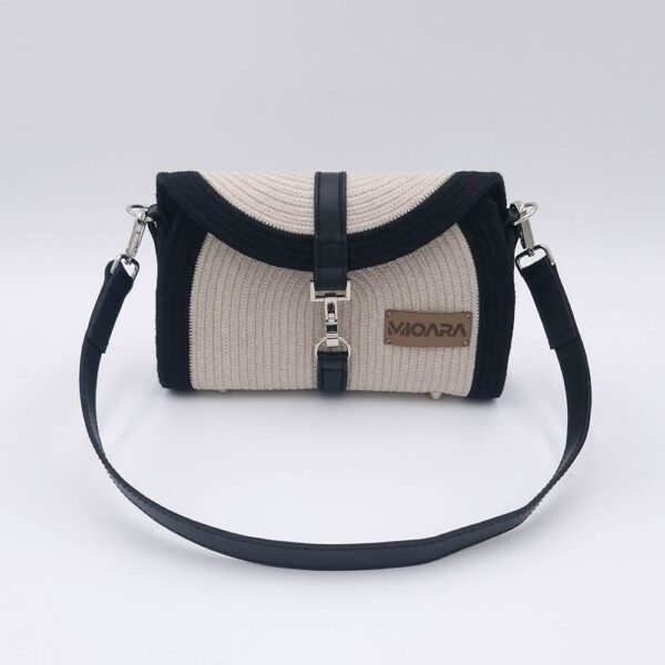 Bolso Carme Mini - Lino & Negro
