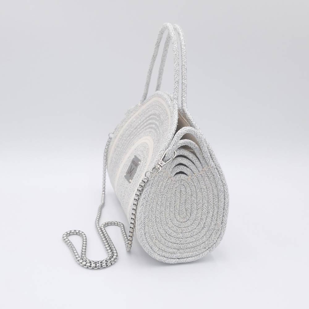Bolso África - Plateado - Imagen 4