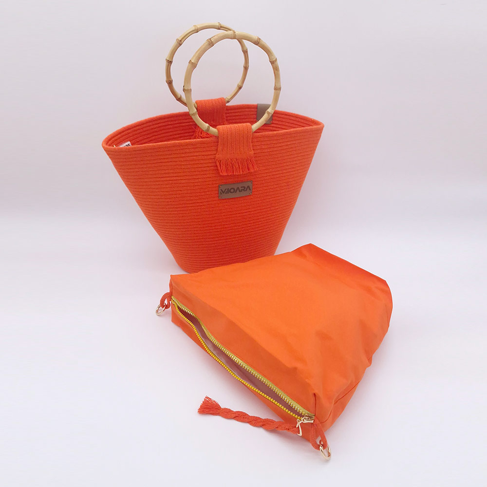 Capazo Carmen - Naranja - Imagen 4